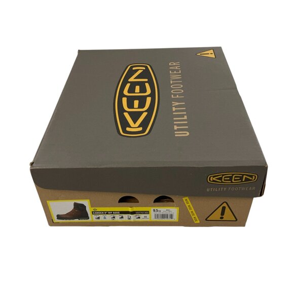 KEEN Camden 8" Carbon Safety Toe Waterproof 600G Insulated Work Boot 9.5 EE NEW - Picture 7 of 8